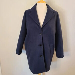 Samsoe Samsoe Elise Dark Sapphire Wool Blend Jacket